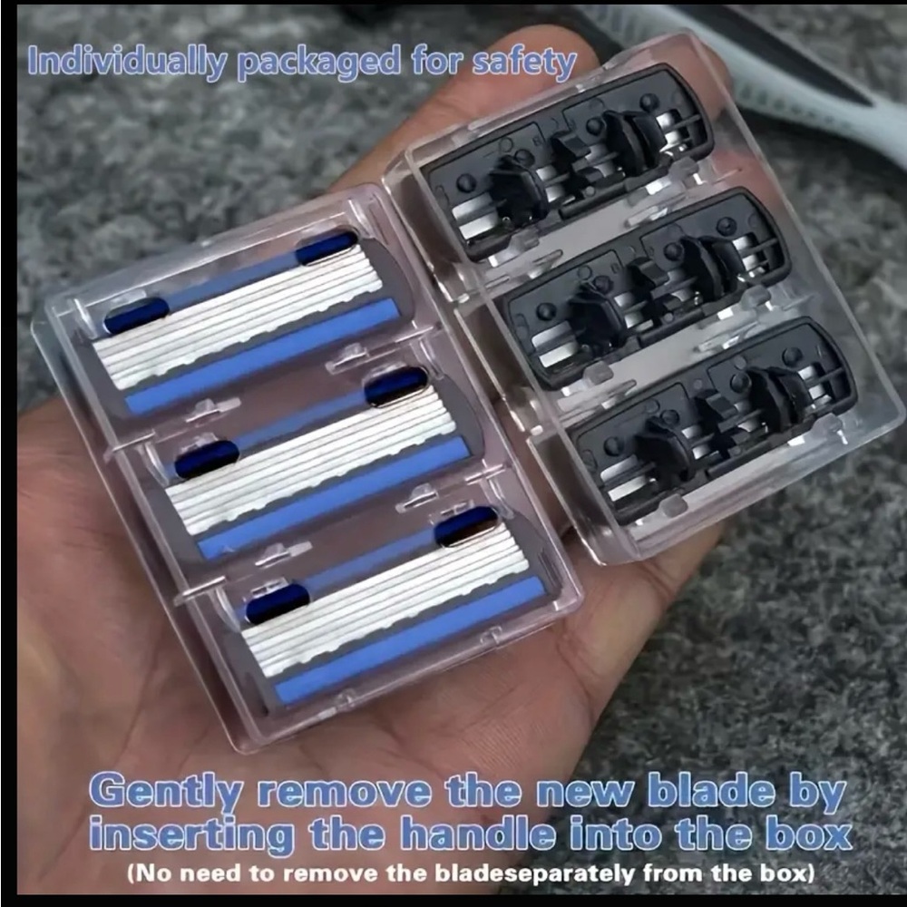 Classic Black Shaving Razor
36 razors and 1 handle - Picture 4 of 4